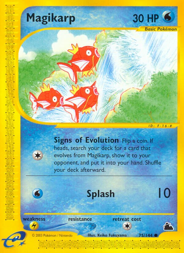 Magikarp 075/182 — Skyridge (English Pokémon TCG card)