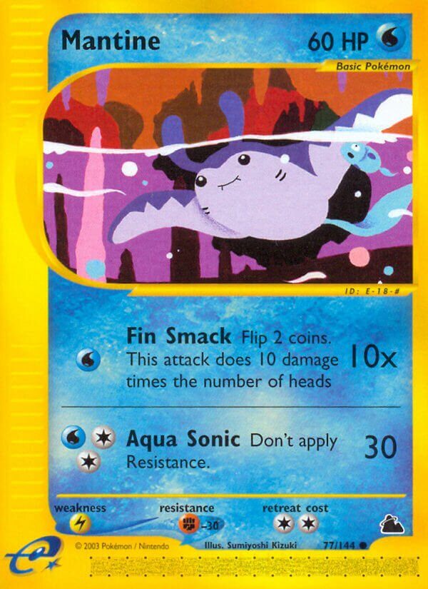 Mantine 077/182 — Skyridge (English Pokémon TCG card)