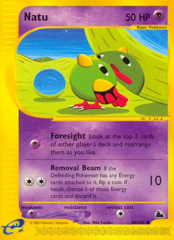 Natu 080/182 — Skyridge (English Pokémon TCG card)