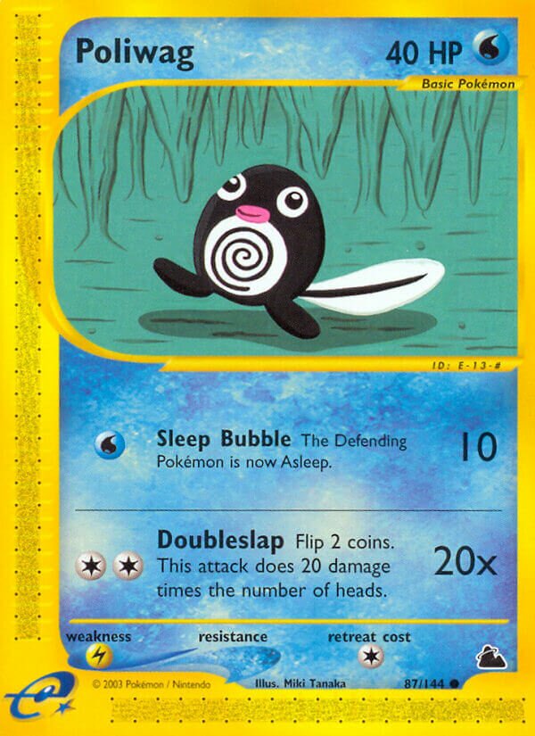 Poliwag 087/182 — Skyridge (English Pokémon TCG card)