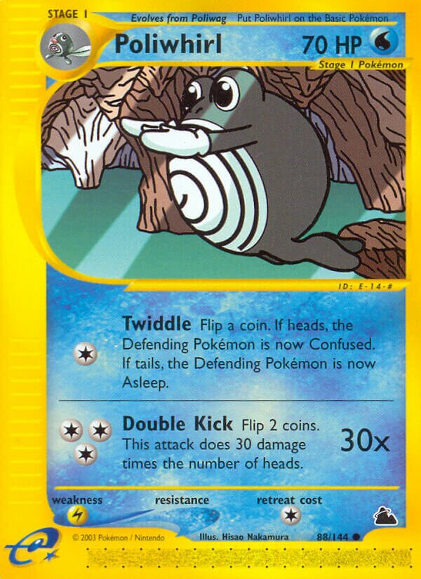 Poliwhirl 088/182 — Skyridge (English Pokémon TCG card)