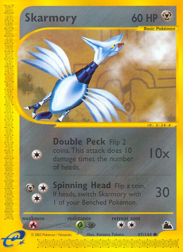 Skarmory 097/182 — Skyridge (English Pokémon TCG card)
