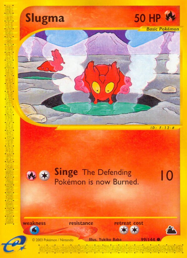 Slugma 099/182 — Skyridge (English Pokémon TCG card)