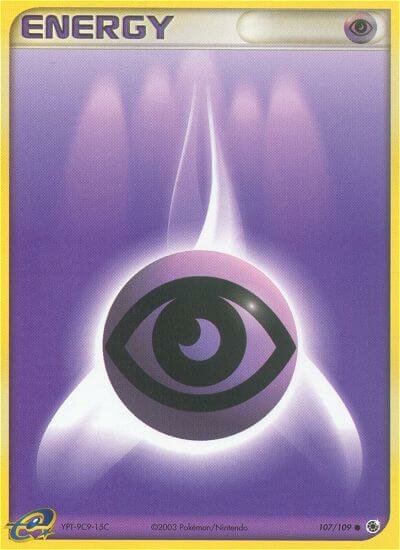 Psychic Energy 107/109 — EX Ruby & Sapphire (English Pokémon TCG card)
