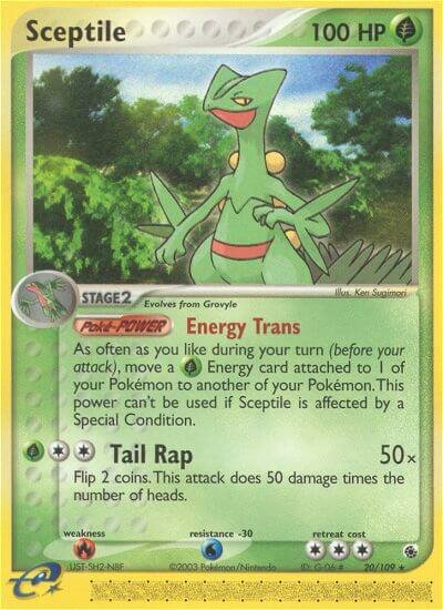 Sceptile 020/109 — EX Ruby & Sapphire (English Pokémon TCG card)