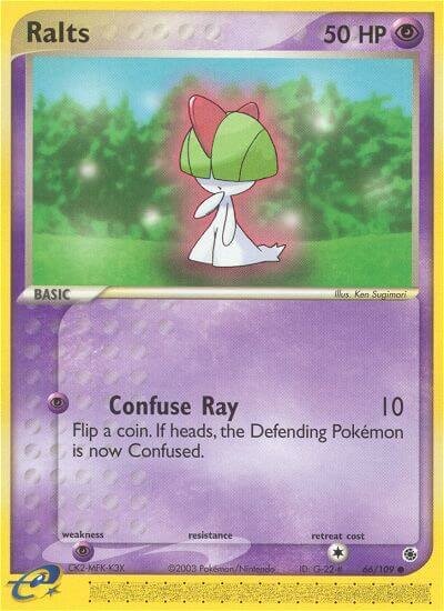 Ralts 066/109 — EX Ruby & Sapphire (English Pokémon TCG card)