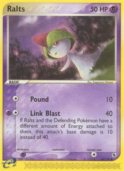 Ralts 068/109 — EX Ruby & Sapphire (English Pokémon TCG card)