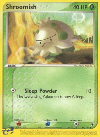 Shroomish 069/109 — EX Ruby & Sapphire (English Pokémon TCG card)
