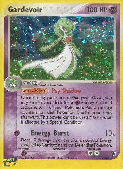 Gardevoir 007/109 — EX Ruby & Sapphire (English Pokémon TCG card)
