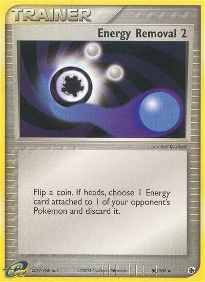 Energy Removal 2 080/109 — EX Ruby & Sapphire (English Pokémon TCG card)