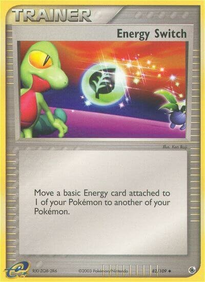 Energy Switch 082/109 — EX Ruby & Sapphire (English Pokémon TCG card)