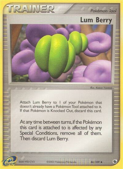 Lum Berry 084/109 — EX Ruby & Sapphire (English Pokémon TCG card)