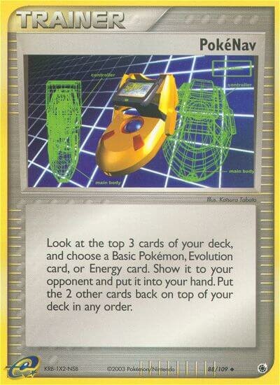 PokéNav 088/109 — EX Ruby & Sapphire (English Pokémon TCG card)