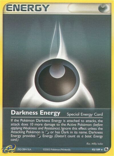 Darkness Energy 093/109 — EX Ruby & Sapphire (English Pokémon TCG card)