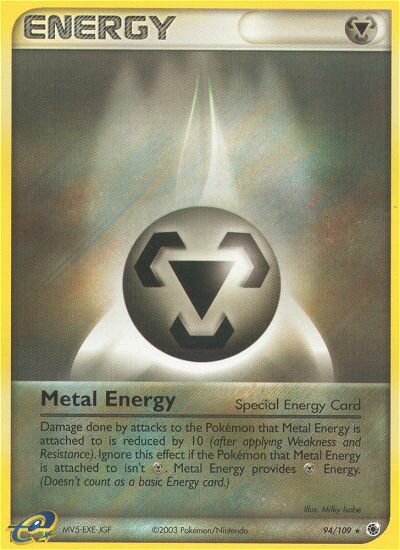 Metal Energy 094/109 — EX Ruby & Sapphire (English Pokémon TCG card)