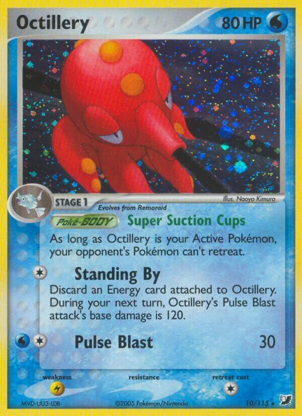 Octillery 010/117 — EX Unseen Forces (English Pokémon TCG card)