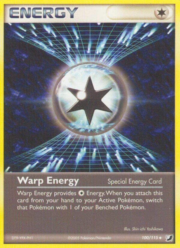 Warp Energy 100/117 — EX Unseen Forces (English Pokémon TCG card)
