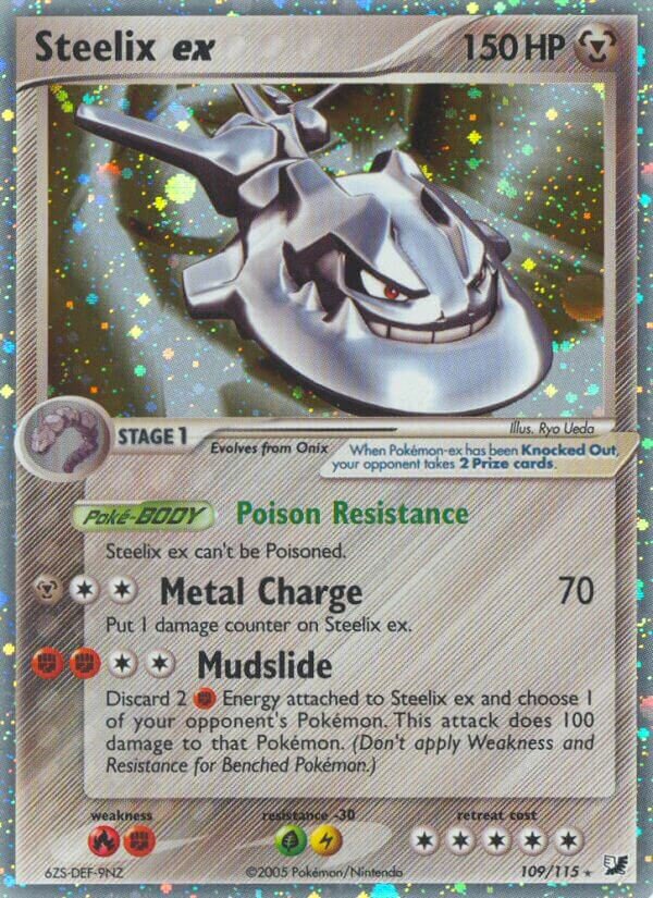 Steelix ex 109/117 — EX Unseen Forces (English Pokémon TCG card)