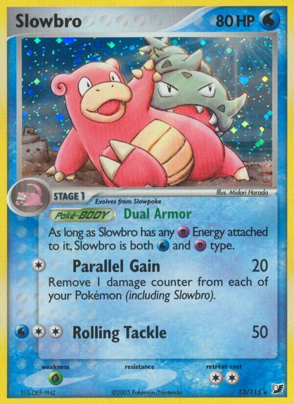 Slowbro 013/117 — EX Unseen Forces (English Pokémon TCG card)