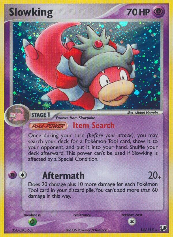 Slowking 014/117 — EX Unseen Forces (English Pokémon TCG card)