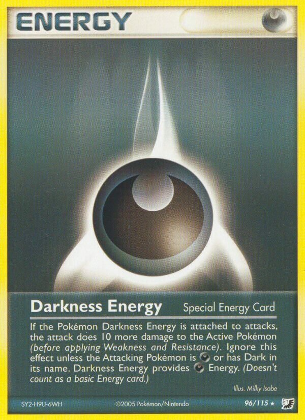 Darkness Energy 096/117 — EX Unseen Forces (English Pokémon TCG card)