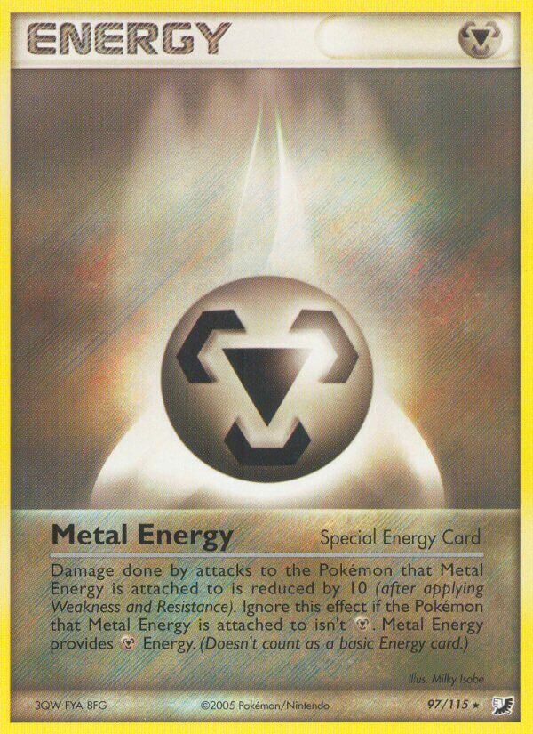 Metal Energy 097/117 — EX Unseen Forces (English Pokémon TCG card)