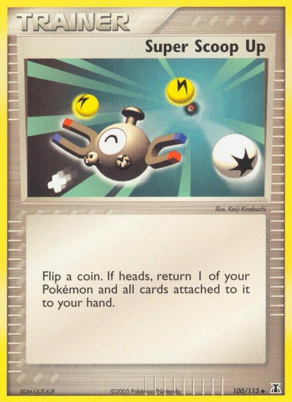 Super Scoop Up 100/113 — EX Delta Species (English Pokémon TCG card)