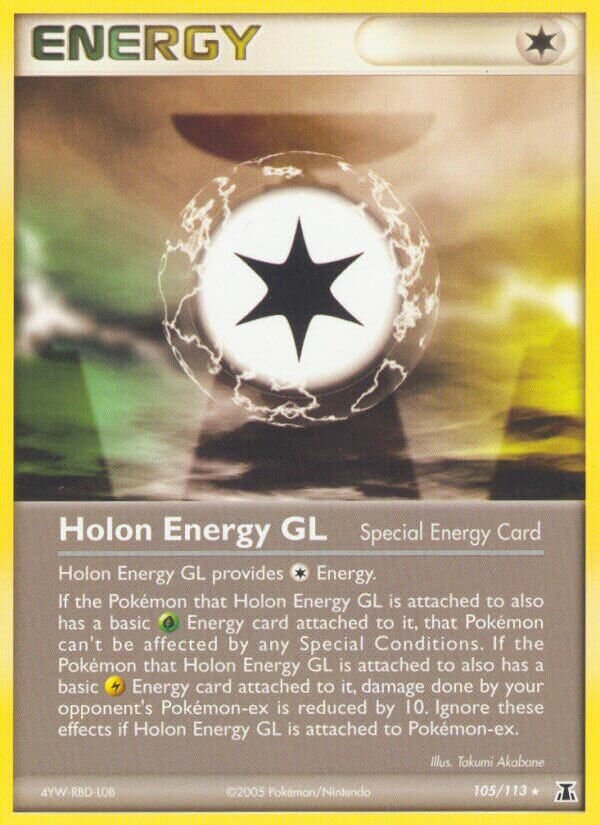 Holon Energy GL 105/113 — EX Delta Species (English Pokémon TCG card)