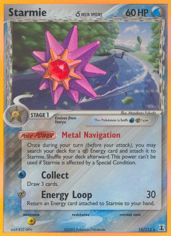 Starmie 015/113 — EX Delta Species (English Pokémon TCG card)