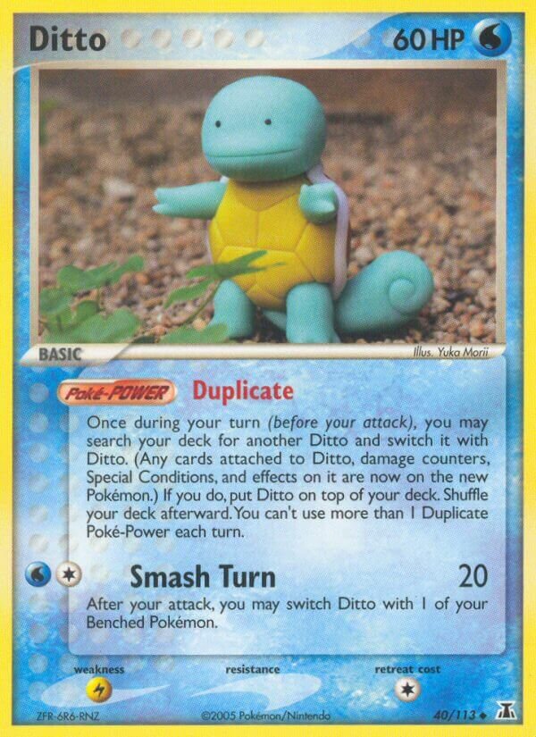 Ditto 040/113 — EX Delta Species (English Pokémon TCG card)
