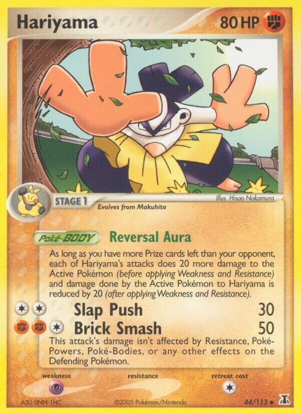 Hariyama 044/113 — EX Delta Species (English Pokémon TCG card)
