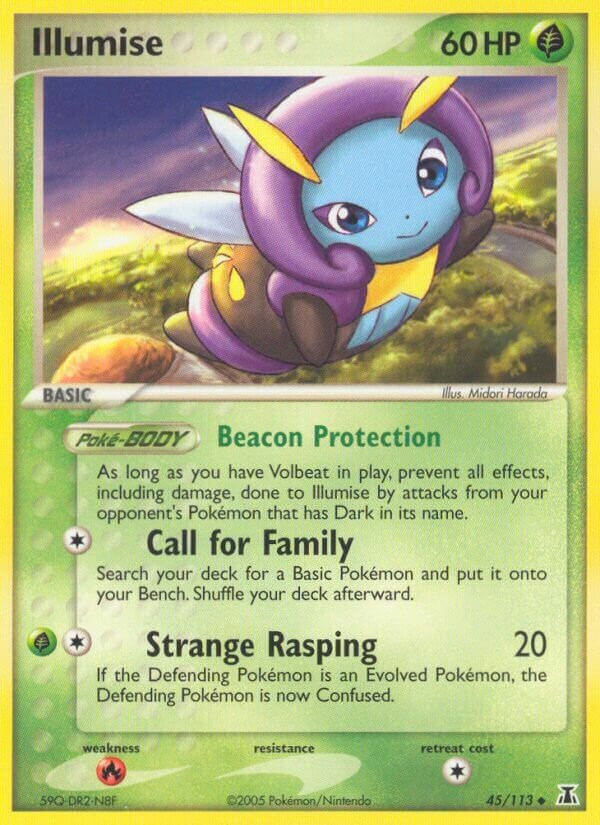 Illumise 045/113 — EX Delta Species (English Pokémon TCG card)