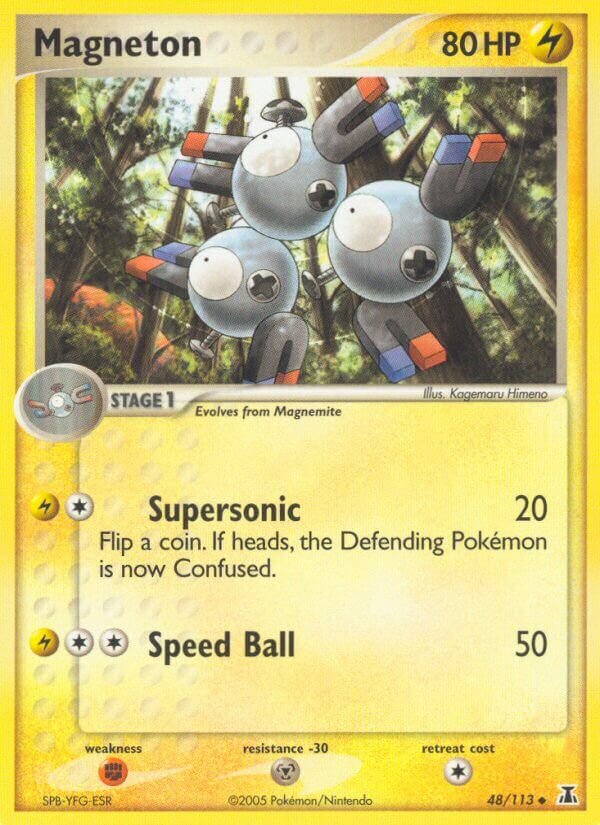 Magneton 048/113 — EX Delta Species (English Pokémon TCG card)