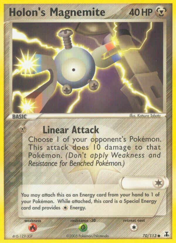 Holon's Magnemite 070/113 — EX Delta Species (English Pokémon TCG card)