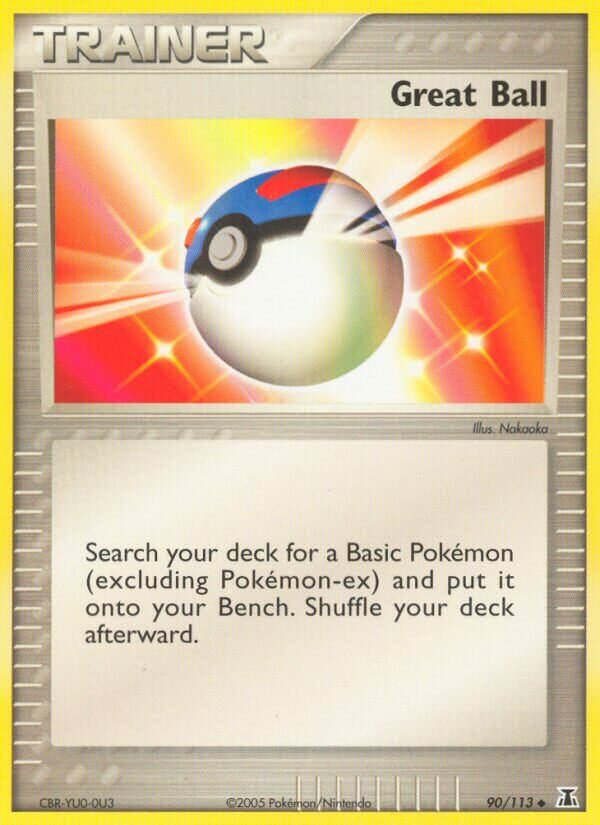 Great Ball 090/113 — EX Delta Species (English Pokémon TCG card)