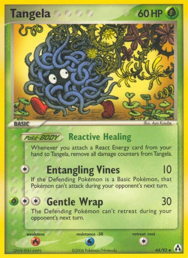 Tangela 044/92 — EX Legend Maker (English Pokémon TCG card)