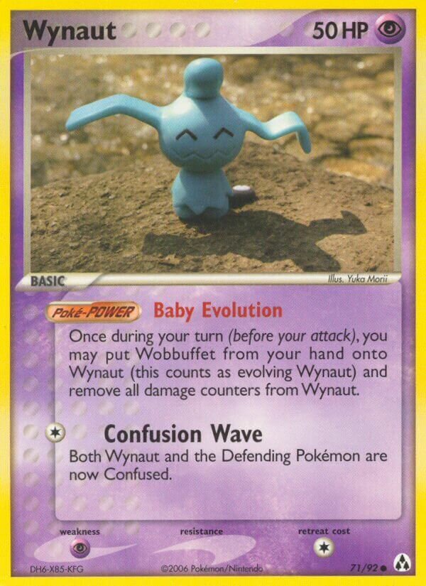 Wynaut 071/92 — EX Legend Maker (English Pokémon TCG card)