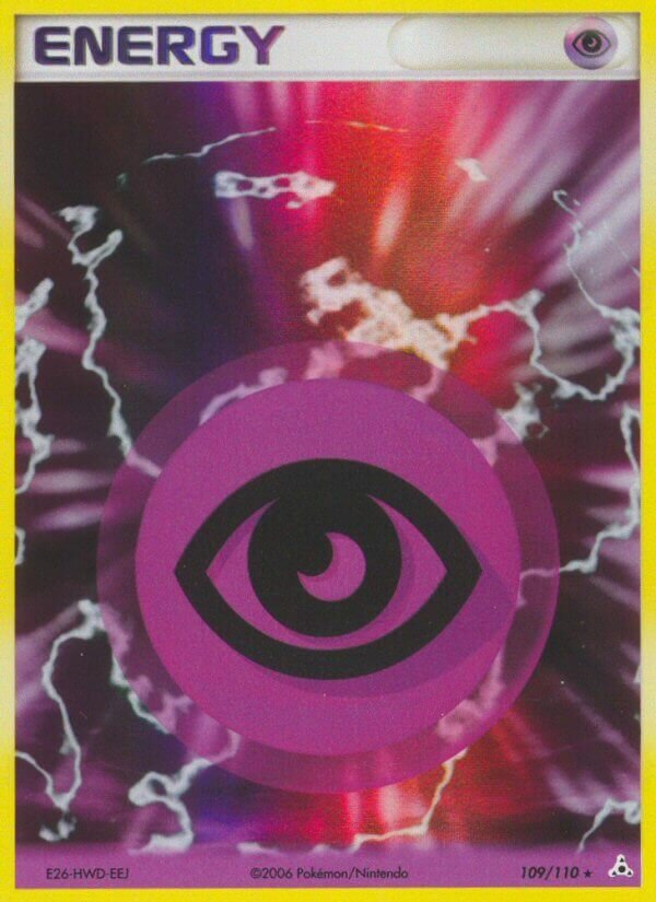 Psychic Energy 109/110 — EX Holon Phantoms (English Pokémon TCG card)