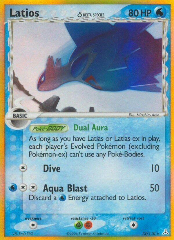 Latios 012/110 — EX Holon Phantoms (English Pokémon TCG card)