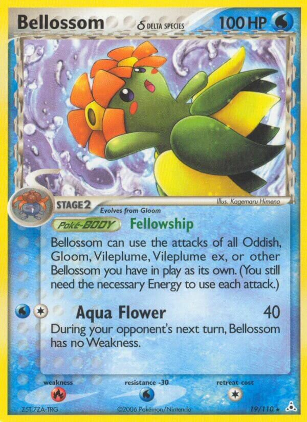 Bellossom 019/110 — EX Holon Phantoms (English Pokémon TCG card)