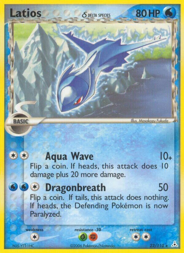 Latios 022/110 — EX Holon Phantoms (English Pokémon TCG card)