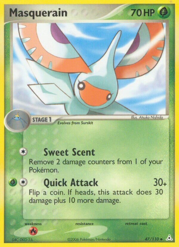 Masquerain 047/110 — EX Holon Phantoms (English Pokémon TCG card)