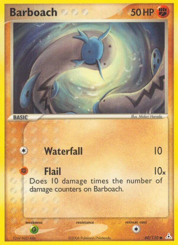 Barboach 060/110 — EX Holon Phantoms (English Pokémon TCG card)