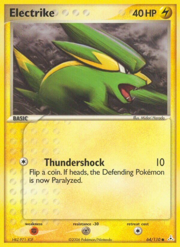 Electrike 064/110 — EX Holon Phantoms (English Pokémon TCG card)