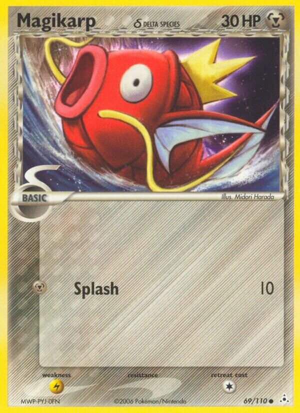 Magikarp 069/110 — EX Holon Phantoms (English Pokémon TCG card)
