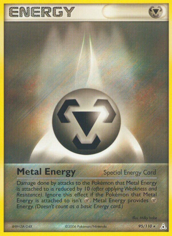 Metal Energy 095/110 — EX Holon Phantoms (English Pokémon TCG card)