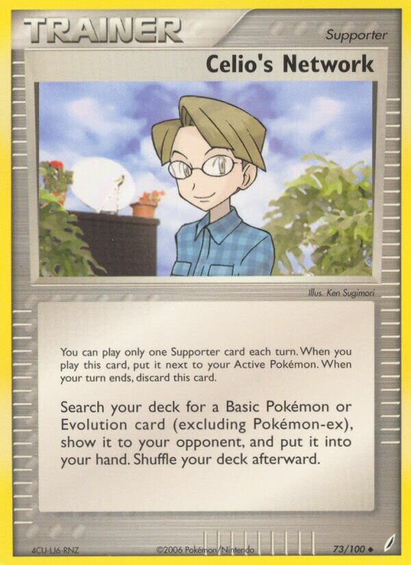 Celio's Network 073/100 — EX Crystal Guardians (English Pokémon TCG card)