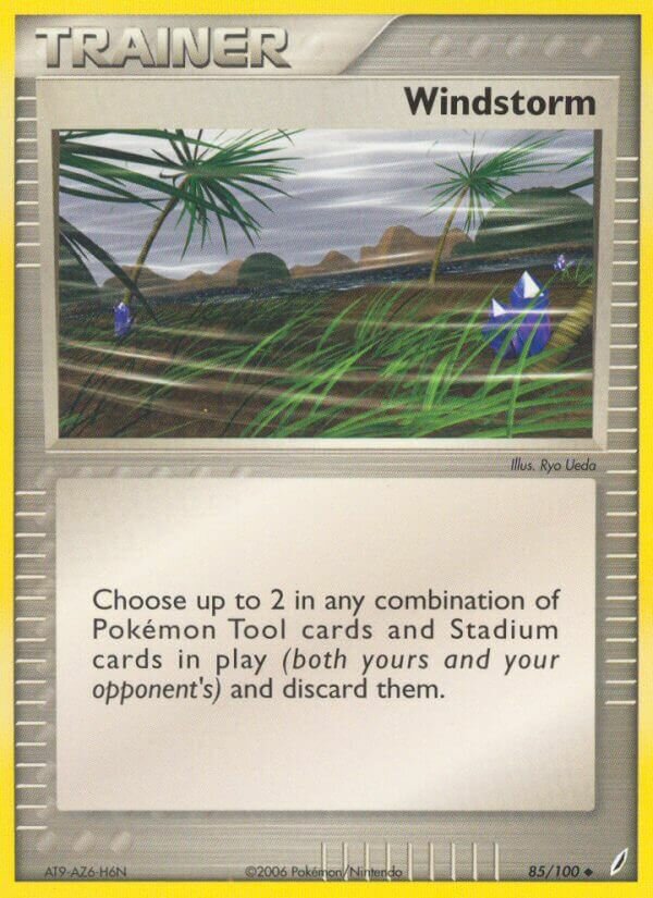 Windstorm 085/100 — EX Crystal Guardians (English Pokémon TCG card)