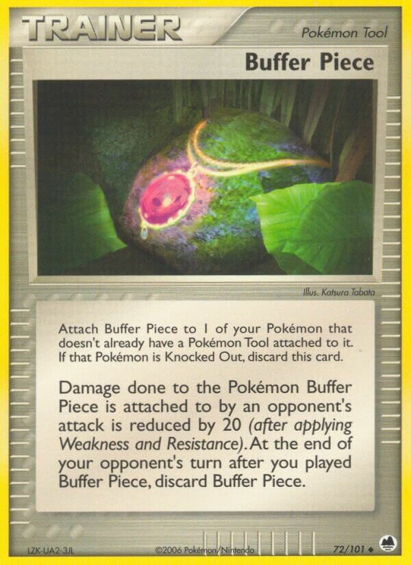 Buffer Piece 072/101 — EX Dragon Frontiers (English Pokémon TCG card)
