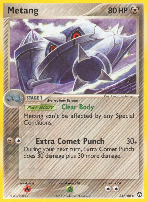 Metang 035/108 — EX Power Keepers (English Pokémon TCG card)